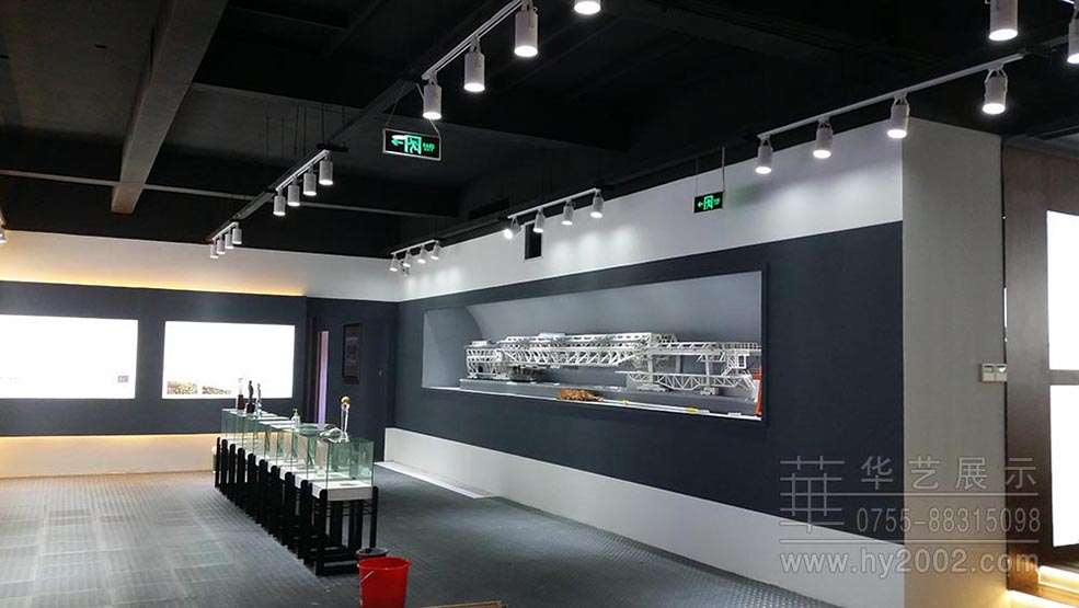 展廳設(shè)計實景圖,交通隧道展示中心設(shè)計效果圖
