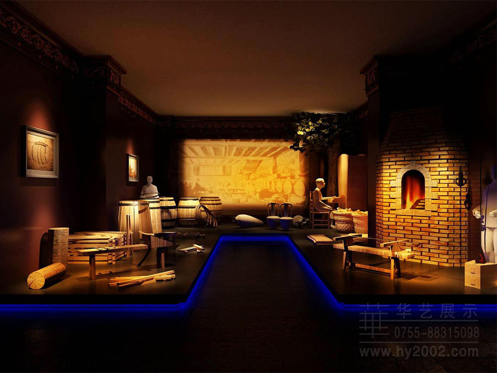 博物館效果圖 博物館設(shè)計(jì),酒博物館設(shè)計(jì)案例,博物館策略方案,博物館效果圖,全息投影技術(shù)